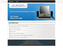 Tablet Screenshot of djmayers.com